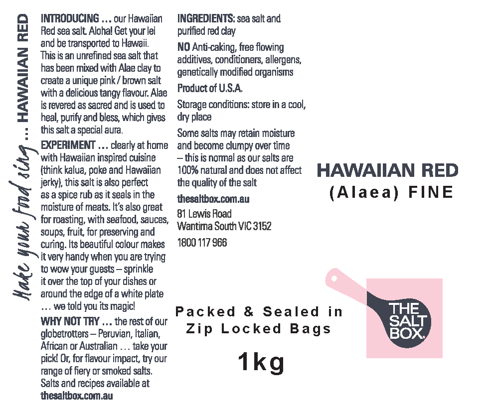 Hawaiian Red (Alaea) Fine Bulk Pack 1kg