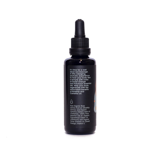 Treat Yourself - Aromatherapy Massage Oil back