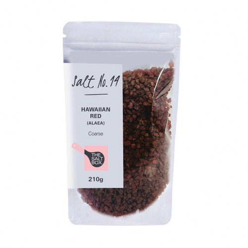 Hawaiian Red (Alaea) Salt (Coarse) 210g Pouch