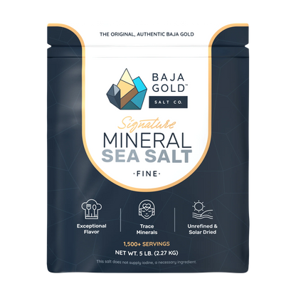 Baja Gold Signature Mineral Sea Salt - Natural Grain 2.27kg