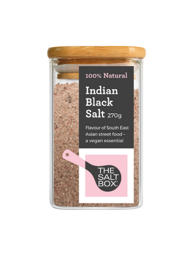 Indian Black Salt - Kala Namak (Fine) Jar 270g