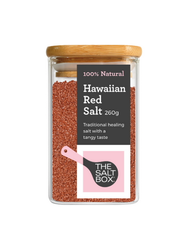 Hawaiian Red (Alaea) Salt (Coarse) Jar  260g