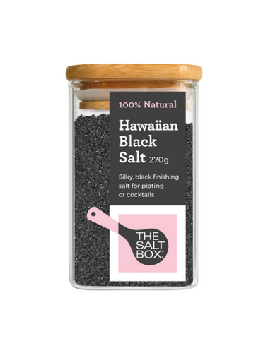 Hawaiian Black Salt (Small grain) Jar 270g