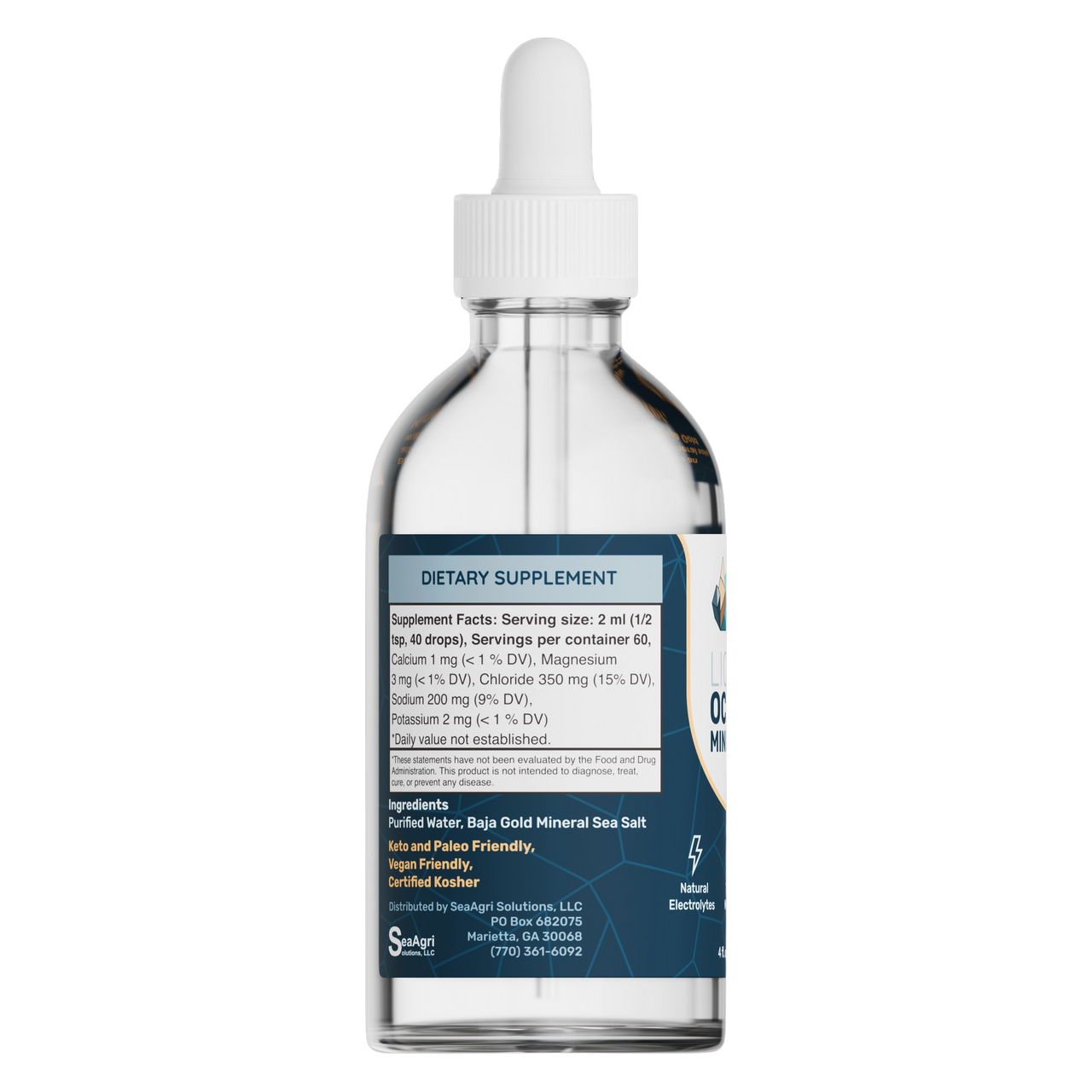 Baja Gold Liquid Ocean Minerals 120ml