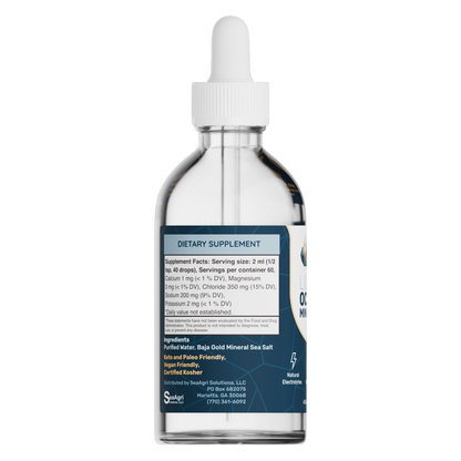 Baja Gold Liquid Ocean Minerals 120ml