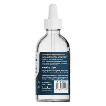 Baja Gold Liquid Ocean Minerals 120ml