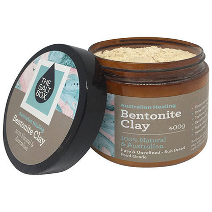 Bentonite Clay 400g Jar Open