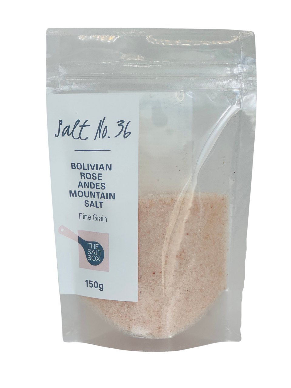 Bolivian Rose Andes Mountain Salt 150g front