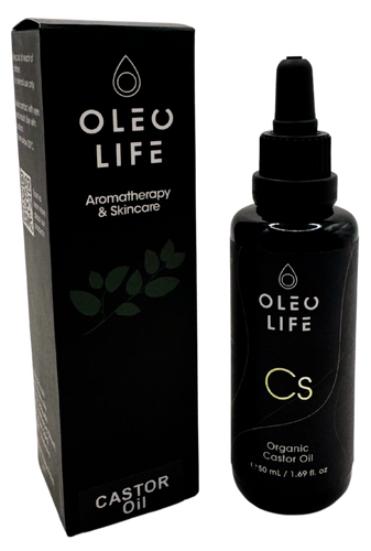 Castor Oil Organic 50ml: Cold Pressed, Hexane Free