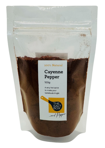 Cayenne Pepper Pouch 100g front