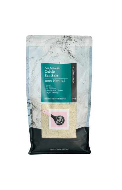 Celtic Sea Salt Coarse 3kg front