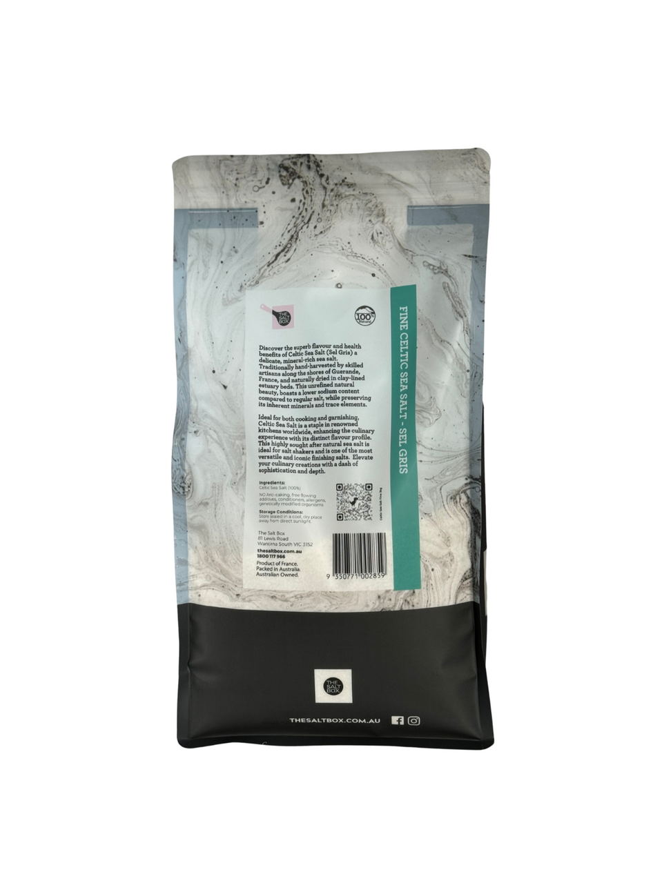 Celtic Sea Salt Fine 3kg back
