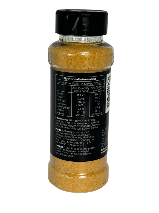 Himalayan Chicken Salt The Salt Box back