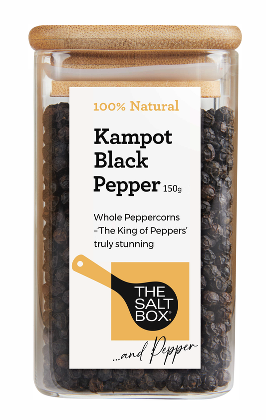 Kampot Peppercorns - Black Whole 150g Jar