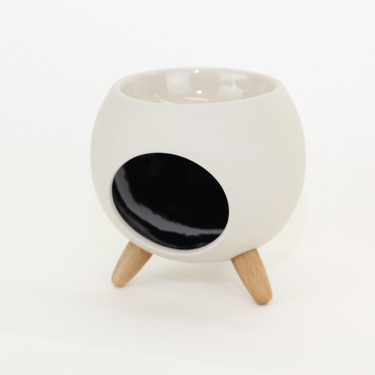 Ceramic Essential Oil Burner - Hut Range angle