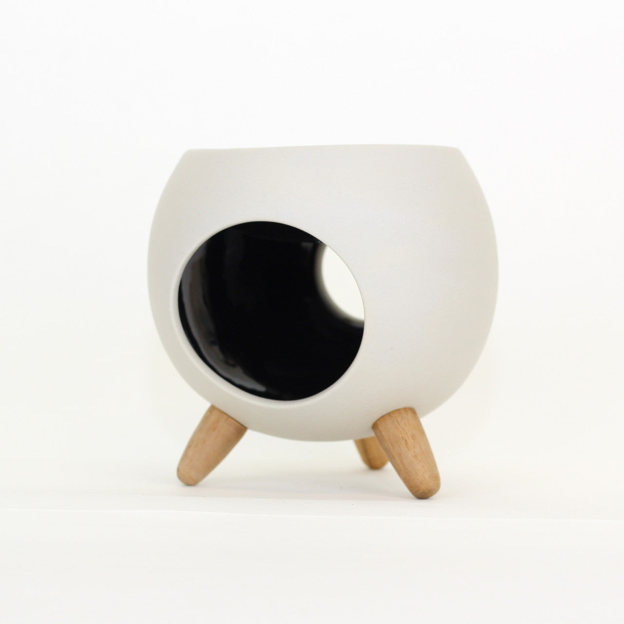 Ceramic Essential Oil Burner - Igloo side