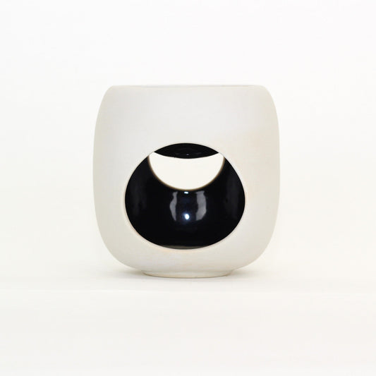 Ceramic Essential oil Burner - Cabana black