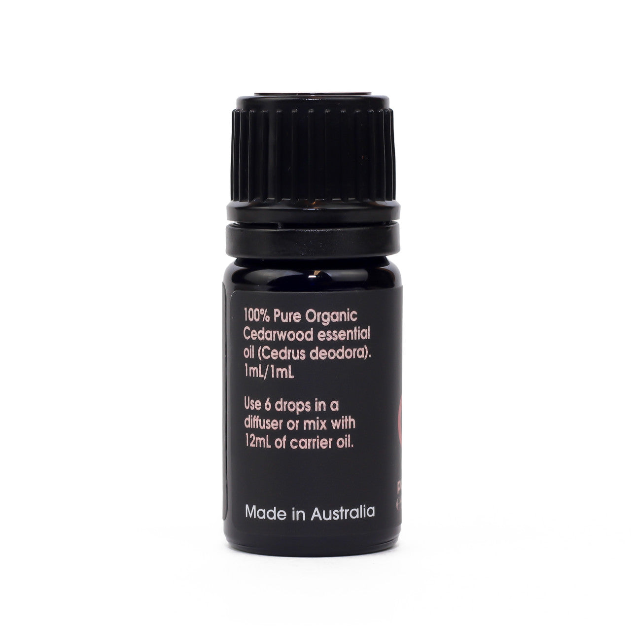 Organic Cedarwood Essential Oil back
