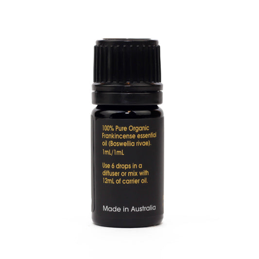 Organic Frankincense Essential Oil back