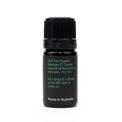 Organic Rosemary Essential Oil back