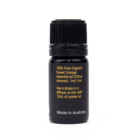 Organic Sweet Orange Essential Oil back