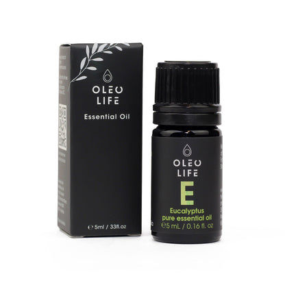 Organic Eucalyptus Essential Oil with box