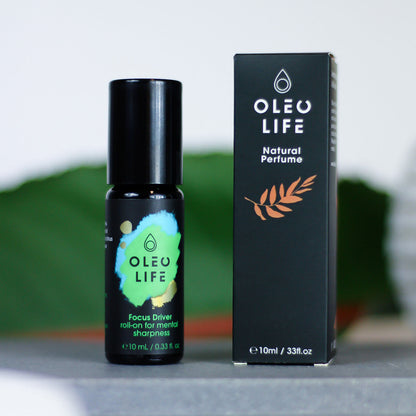 Focus Driver Roll-on Natural Perfume lifestyle
