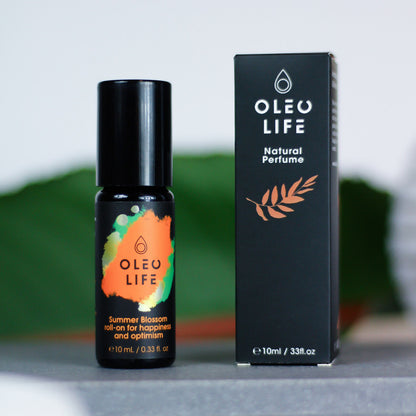 Summer Blossom Roll-on Natural Perfume lifestyle