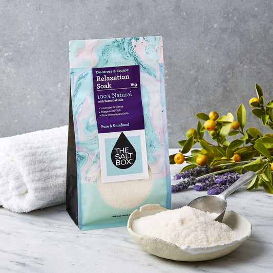 Relaxation Soak Bath Salts 1kg lifestyle
