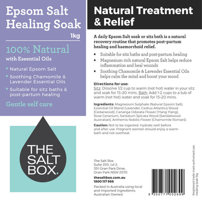 Epsom Healing Soak Bath Salts