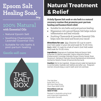 The Salt Box Healing Soak
