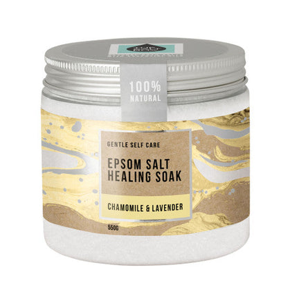 Epsom Healing Soak Bath Salts 550g