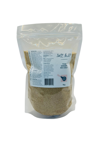 Thai Ginger Sea Salt 1kg bag