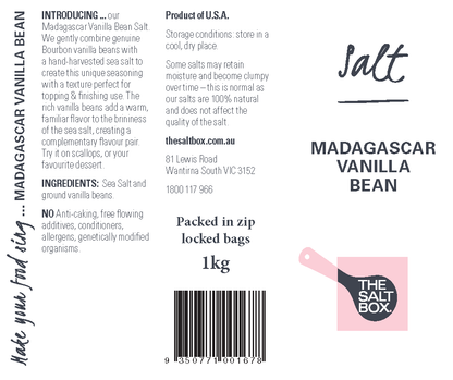 Vanilla Bean Bulk Pack 1kg