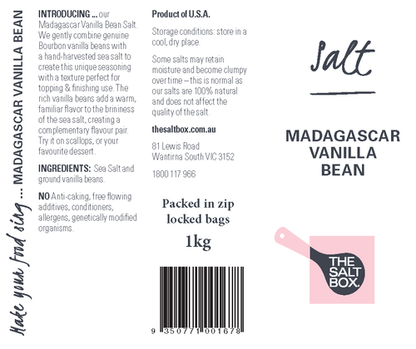Vanilla Bean Bulk Pack 1kg