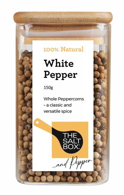 White Peppercorns - Whole 150g Jar