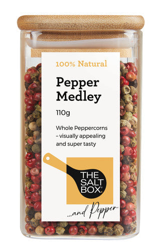 Medley Peppercorns - Whole 110g Jar