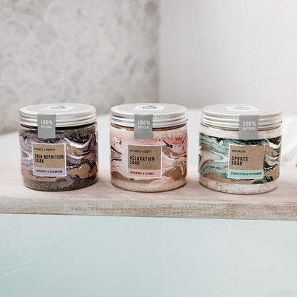 Bath Soak Gift Jar  Range Styled
